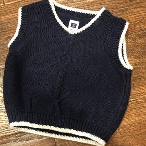 Janie and jack anchor sweater vest 3m